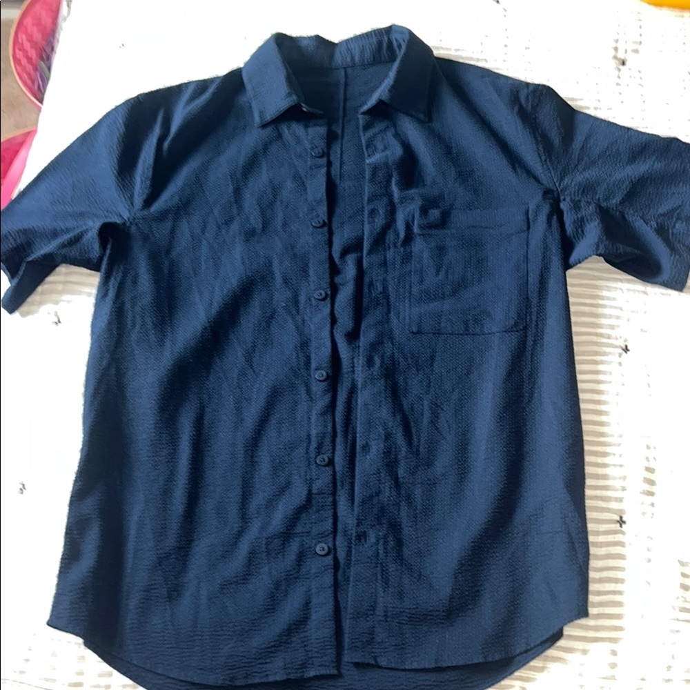 Men's Lululemon Navy Blue Shirt